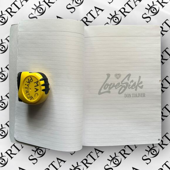 2023 Don Toliver Love Sick Tour Bandana Hip Hop Rap Music Headwear and Notebook - Picture 7 of 8